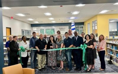 Grand re-opening of the St. Martin Public Library
